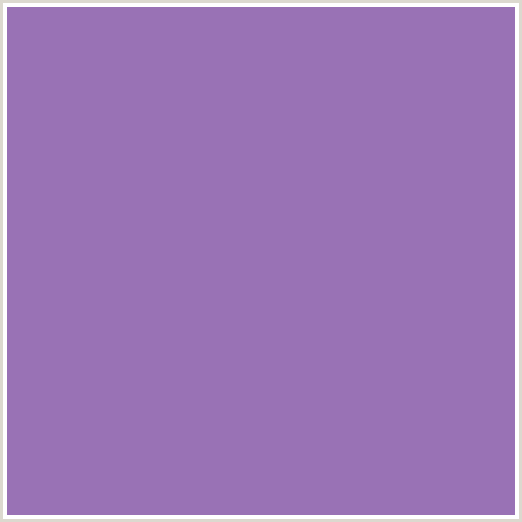 9972B5 Hex Color Image (VIOLET BLUE, WISTERIA)