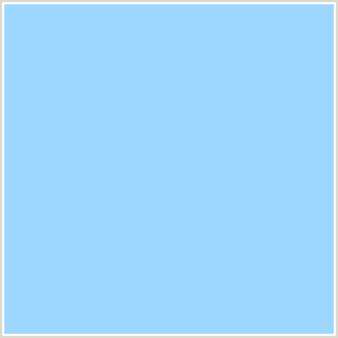 9ED7FD Hex Color Image (ANAKIWA, BLUE)