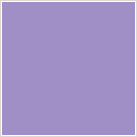 9F8FC6 Hex Color Image (BLUE BELL, BLUE VIOLET)