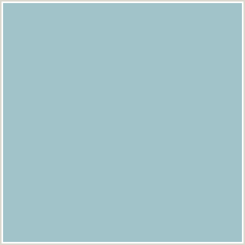 A1C3C9 Hex Color Image (CASPER, LIGHT BLUE)