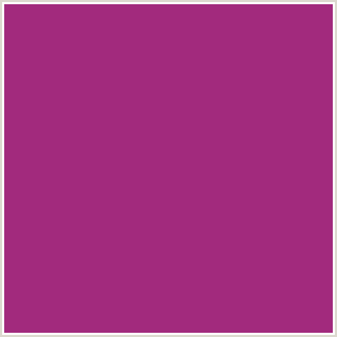 A22A7D Hex Color Image (DEEP PINK, FUCHSIA, FUSCHIA, HOT PINK, MAGENTA, ROYAL HEATH)