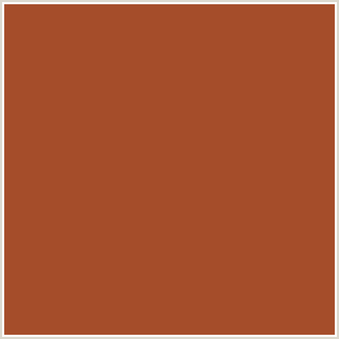 A54D2A Hex Color Image ()