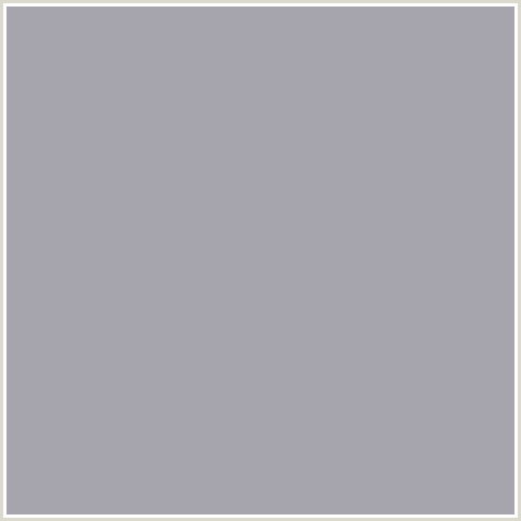 A6A4AC Hex Color Image (BLUE VIOLET, SANTAS GRAY)