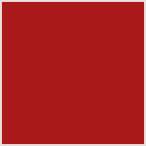 A91919 Hex Color Image (RED, TAMARILLO)