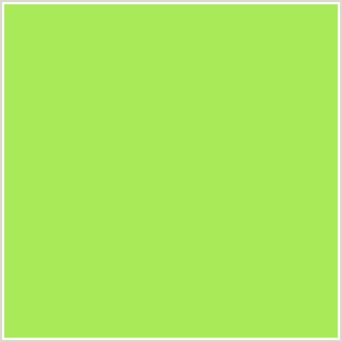 A9EA59 Hex Color Image ()