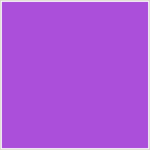 AB4FDA Hex Color Image (MEDIUM PURPLE, PURPLE, VIOLET)