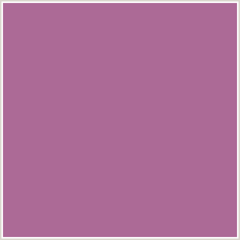 AC6A96 Hex Color Image (DEEP PINK, FUCHSIA, FUSCHIA, HOT PINK, MAGENTA, TAPESTRY)