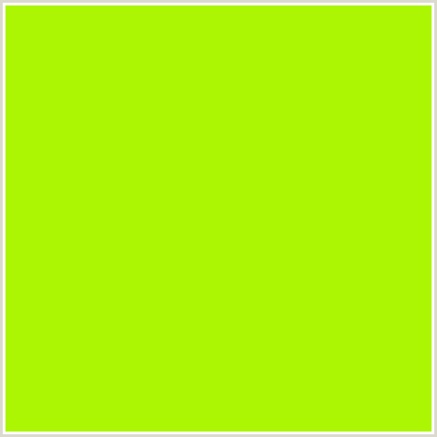 ACF603 Hex Color Image (GREEN YELLOW, LIME, LIME GREEN)