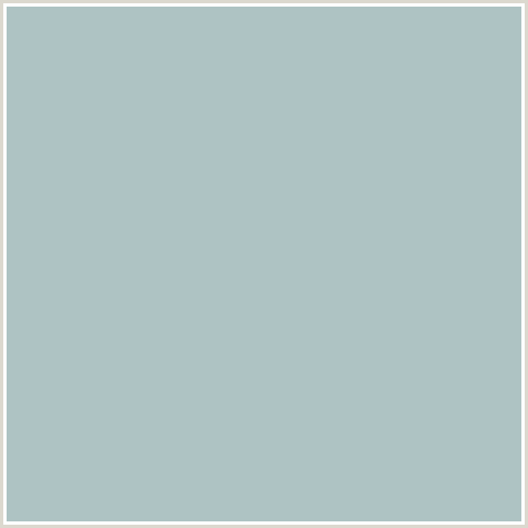 AEC3C3 Hex Color Image (LIGHT BLUE, TOWER GRAY)