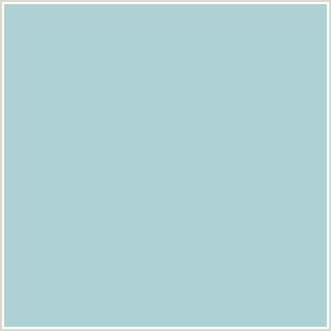 AED1D4 Hex Color Image (JUNGLE MIST, LIGHT BLUE)