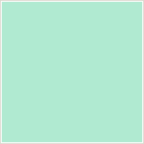 B0EAD1 Hex Color Image (CRUISE, GREEN BLUE)