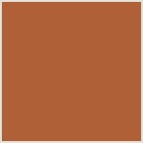 B1613A Hex Color Image (BROWN RUST, ORANGE RED)