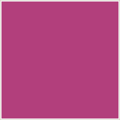 B23F7C Hex Color Image (DEEP PINK, FUCHSIA, FUSCHIA, HOT PINK, MAGENTA, ROUGE)