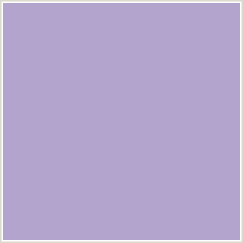 B2A4CD Hex Color Image (BLUE VIOLET, LOGAN)