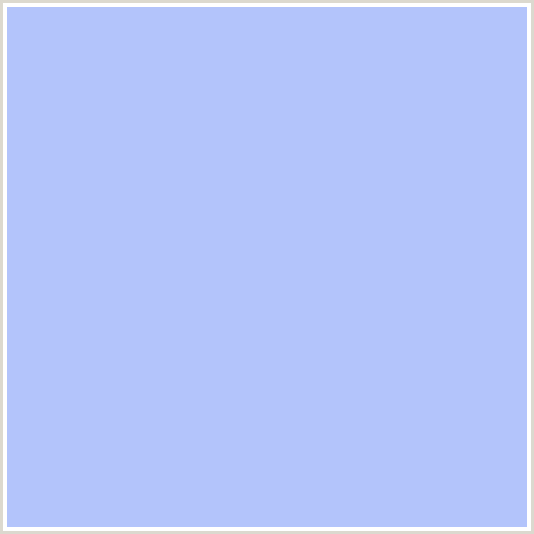 B3C4FB Hex Color Image ()