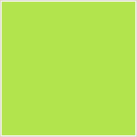 B3E54C Hex Color Image (CONIFER, GREEN YELLOW)