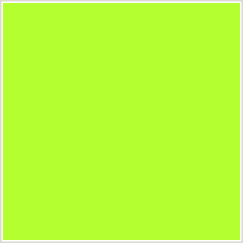 B3FF2F Hex Color Image (GREEN YELLOW)