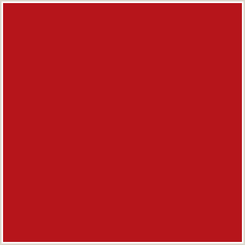 B6151B Hex Color Image (RED, THUNDERBIRD)