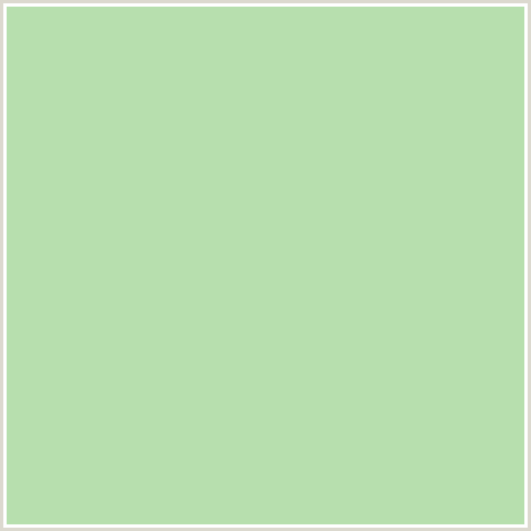 B7DFAE Hex Color Image (GREEN, MOSS GREEN)