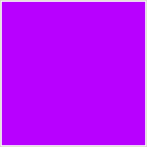 B800FF Hex Color Image (ELECTRIC VIOLET, PURPLE, VIOLET)