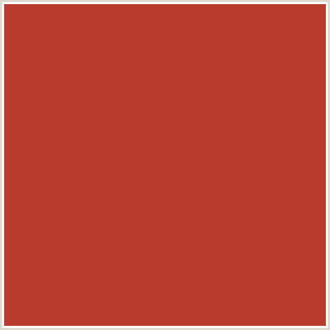 B83B2E Hex Color Image (RED, WELL READ)