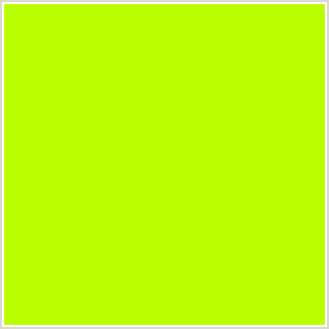 BAFF00 Hex Color Image (GREEN YELLOW, LIME, LIME GREEN)