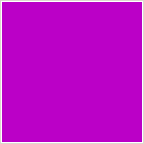 BB00C7 Hex Color Image (DEEP PINK, ELECTRIC VIOLET, FUCHSIA, FUSCHIA, HOT PINK, MAGENTA)