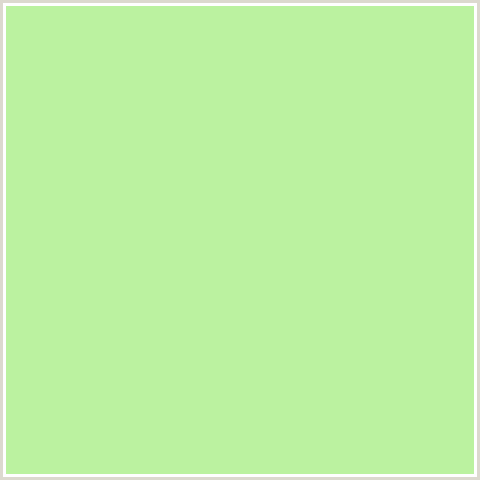 BBF2A0 Hex Color Image (GOSSIP, GREEN)