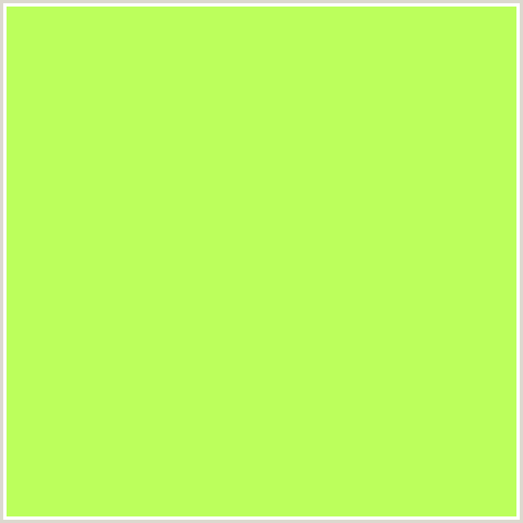 BCFF5C Hex Color Image (GREEN YELLOW)