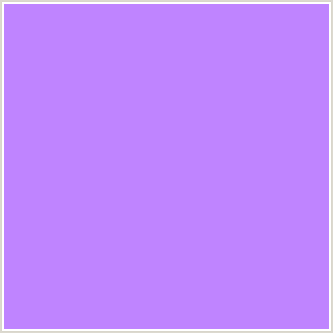 BF84FF Hex Color Image (BLUE VIOLET, HELIOTROPE)