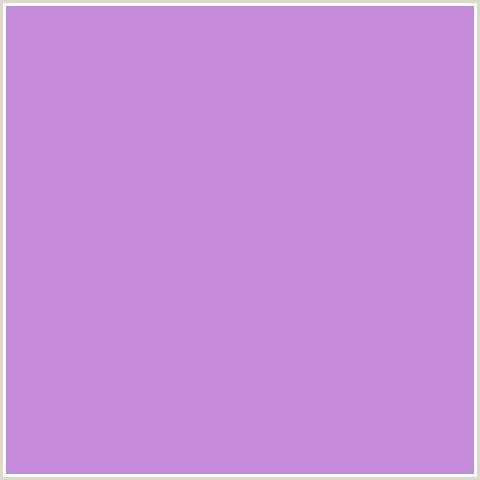 C38BDA Hex Color Image (LAVENDAR, LAVENDER, PURPLE, VIOLET)