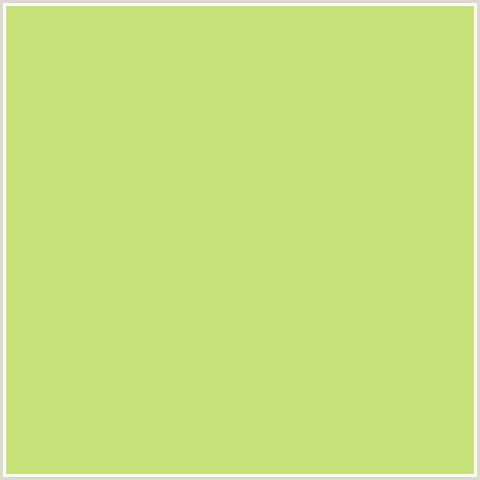 C5E378 Hex Color Image (GREEN YELLOW, YELLOW GREEN)