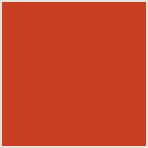 C73E23 Hex Color Image (PUNCH, RED ORANGE)