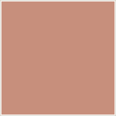 C78F7C Hex Color Image (OLD ROSE, RED ORANGE)