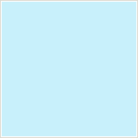 C8F0FB Hex Color Image (BABY BLUE, CHARLOTTE, LIGHT BLUE)