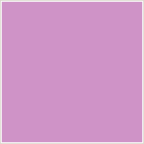 CF93C7 Hex Color Image (DEEP PINK, FUCHSIA, FUSCHIA, HOT PINK, MAGENTA, VIOLA)