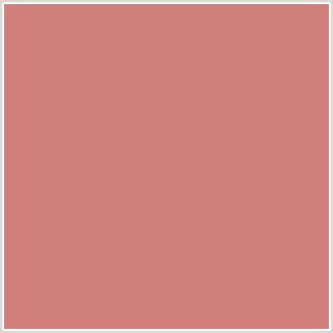 D07F7B Hex Color Image (NEW YORK PINK, RED)