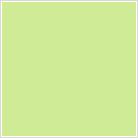 D0EB95 Hex Color Image (GREEN YELLOW, PRIMROSE)