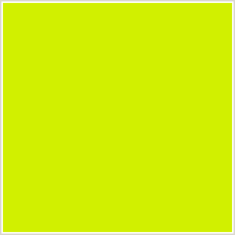 D1F000 Hex Color Image (ELECTRIC LIME, YELLOW GREEN)