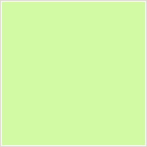 D2F9A3 Hex Color Image (GOSSIP, GREEN YELLOW)