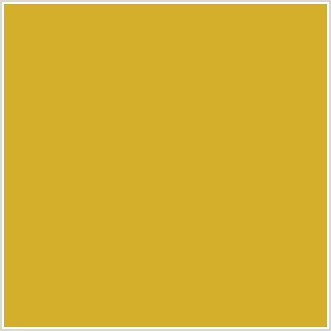 D3AF2C Hex Color Image (HOKEY POKEY, ORANGE YELLOW)