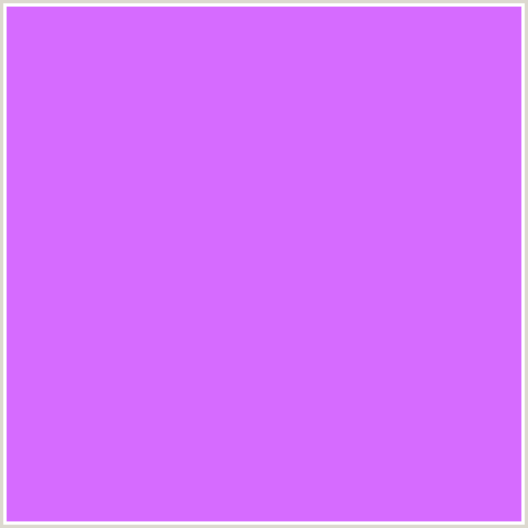 D66BFF Hex Color Image (HELIOTROPE, PURPLE, VIOLET)