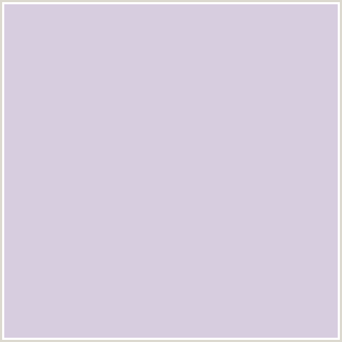 D7CDDF Hex Color Image (MISCHKA, VIOLET BLUE)