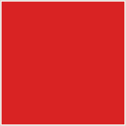 D92323 Hex Color Image (ALIZARIN CRIMSON, RED)