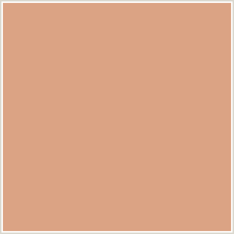 DBA384 Hex Color Image (ORANGE RED, TUMBLEWEED)