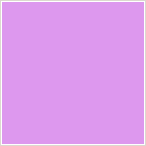 DD98EE Hex Color Image (BILOBA FLOWER, LAVENDAR, PURPLE, VIOLET)