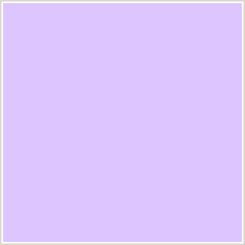 DDC5FF Hex Color Image (BLUE VIOLET, FOG)