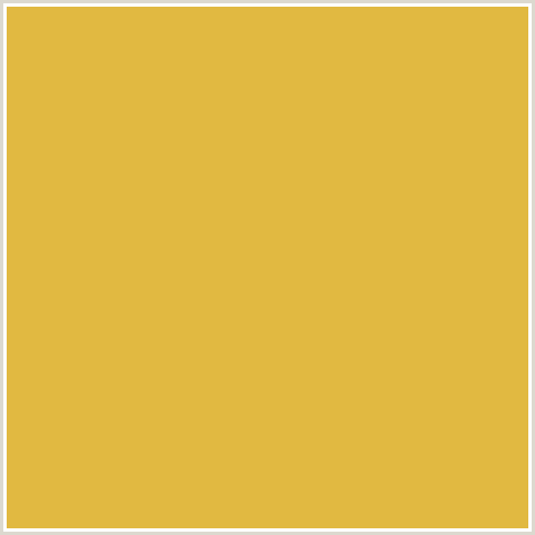 E1B941 Hex Color Image (ANZAC, ORANGE YELLOW)