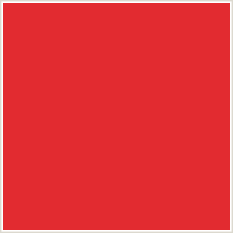 E22B30 Hex Color Image (ALIZARIN CRIMSON, RED)
