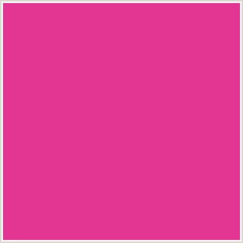 E33692 Hex Color Image (CERISE, DEEP PINK, FUCHSIA, FUSCHIA, HOT PINK, MAGENTA)